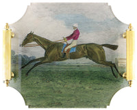 Small Race Horse Acrylic Tray