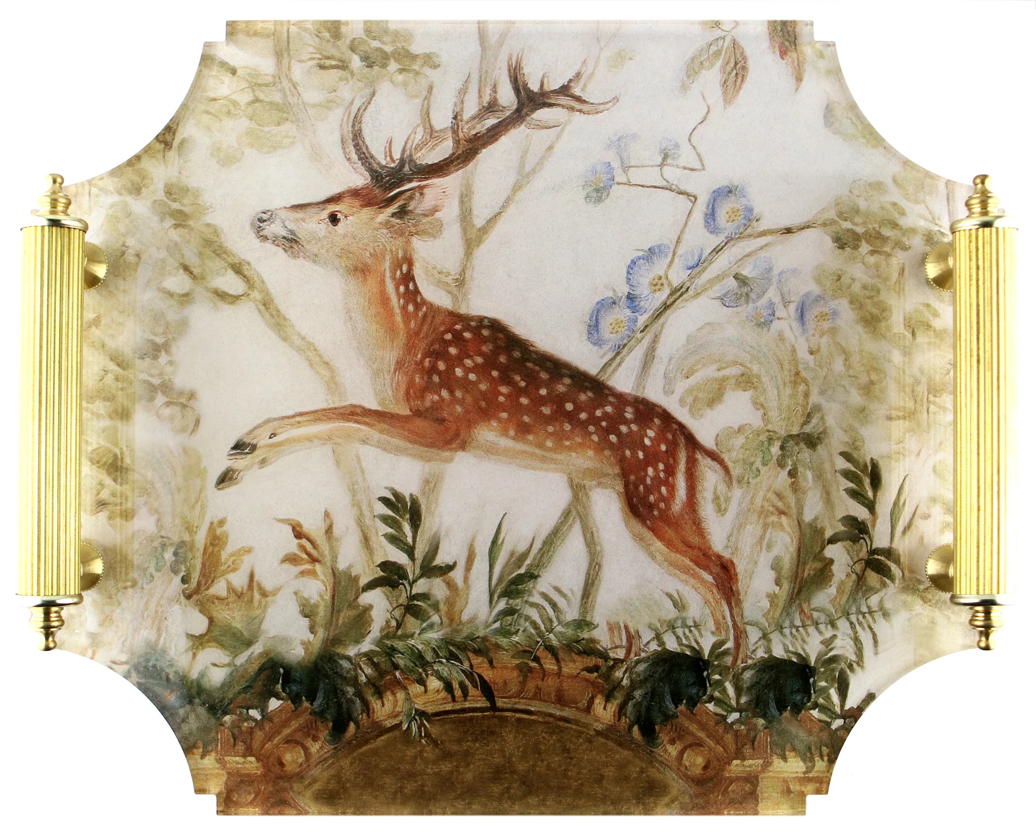 Large Stag Acrylic Tray