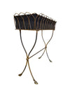Vintage Metal Jardinère on Stand