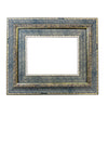 Handcrafted Marbled & Vintage Paper Decoupaged Frame