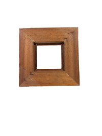 Handcrafted Marbled & Vintage Paper Decoupaged Frame