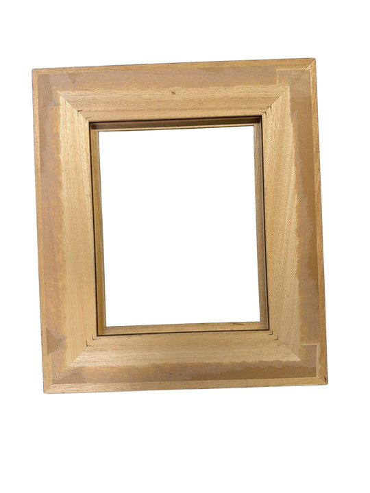 Handcrafted Marbled & Vintage Paper Decoupaged Frame