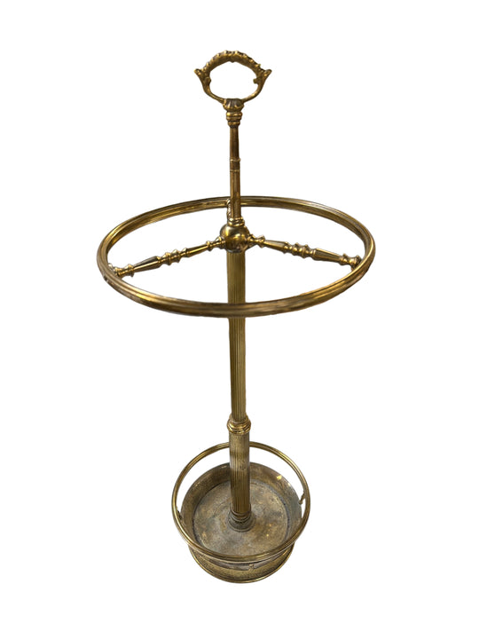 Vintage Brass Umbrella Stand