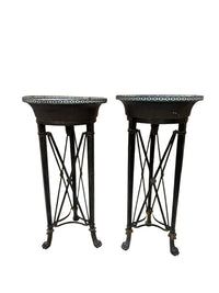 Pair of Gueridon Plant Stands
