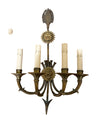 Pair of Brass Neoclassical Sconces