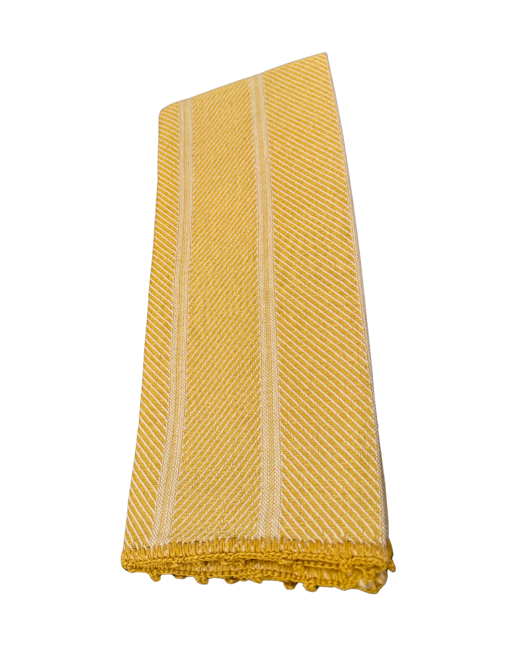 Italian Ochre Grosseto Twill Busatti Hand Towel