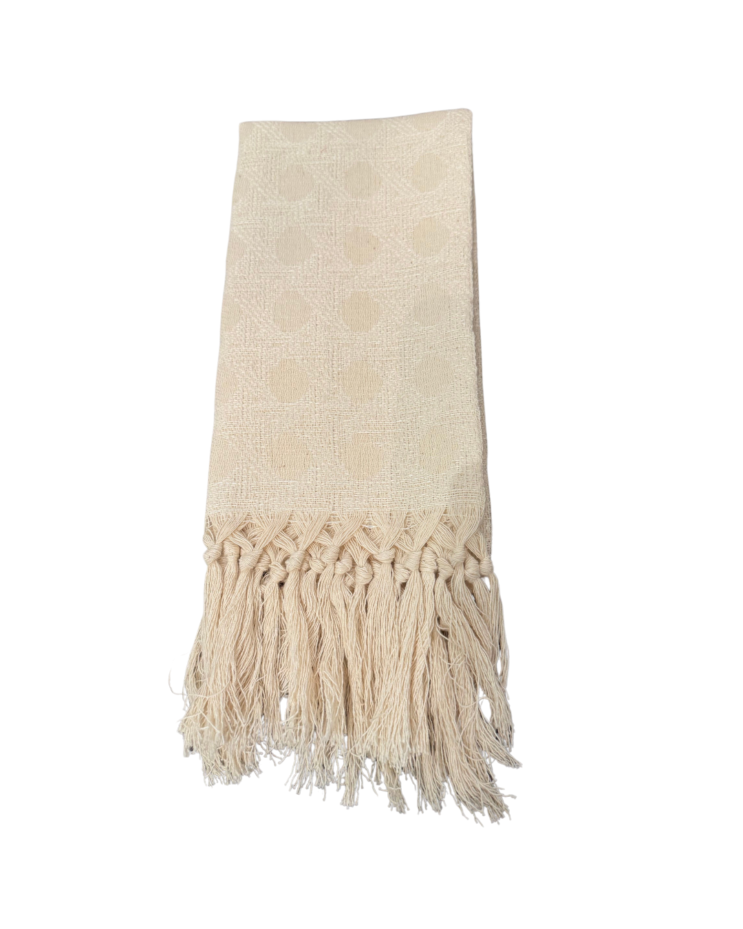 Italian Cream Gioco Di Vienna Busatti Hand Towel