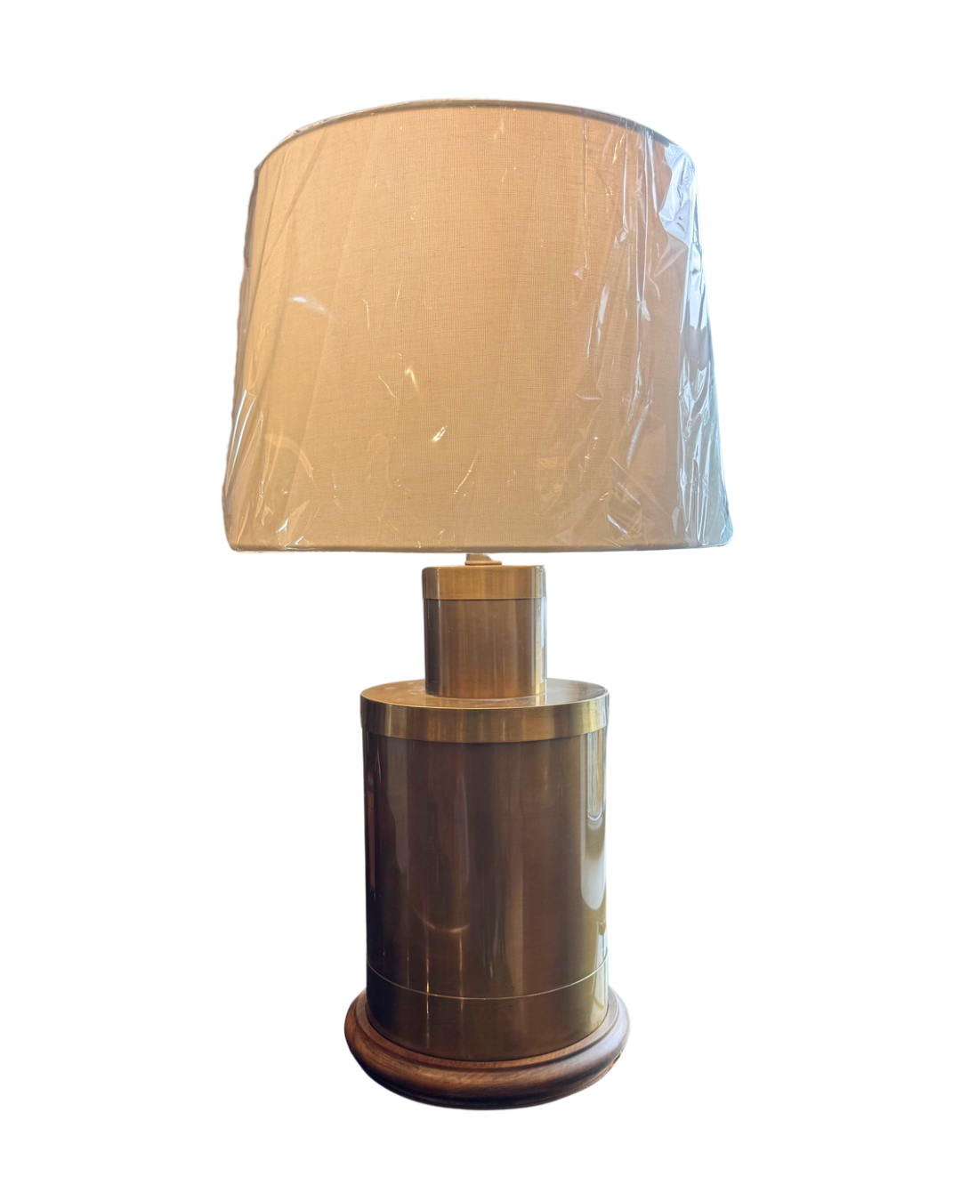 Mid-Century Brass Lamp