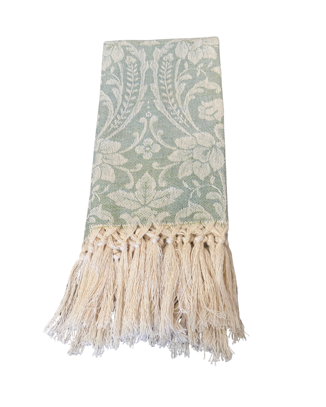 Italian Green Donna Di Coppe Busatti Hand Towel