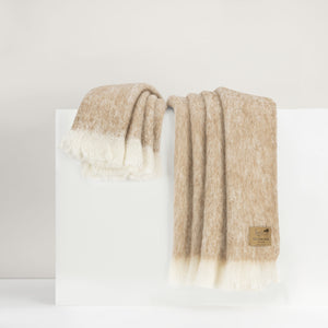 Sand Brushed Alpaca Throw