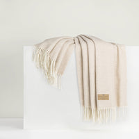 Sand Juno Cashmere Throw
