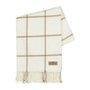 Italian Carmel Lexington Plaid Throw