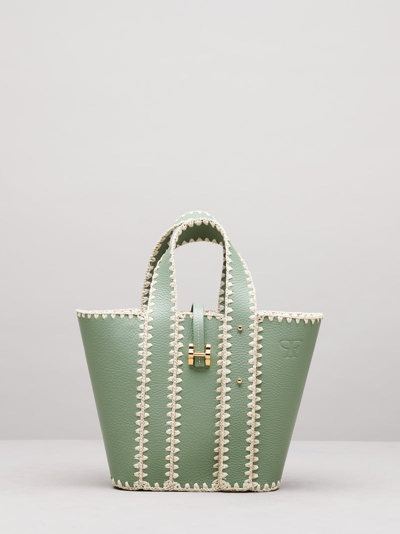 Maddalena Mint Handbag