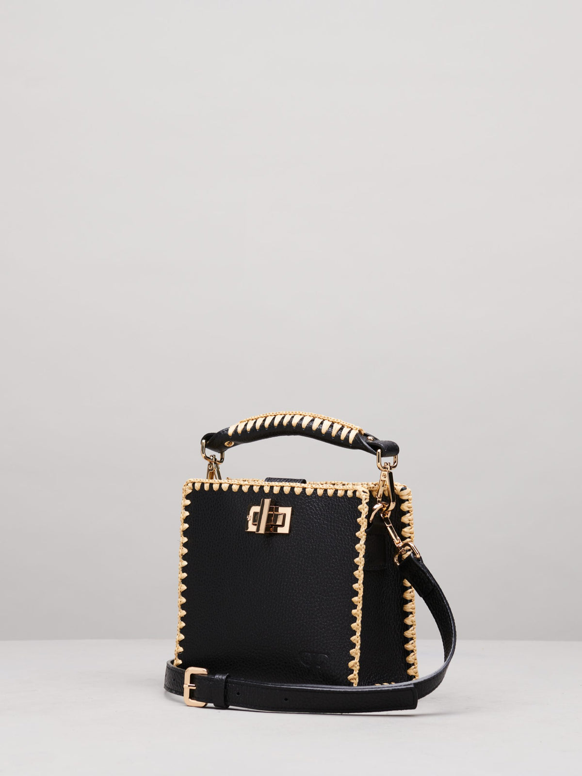 Sylvia Small Handbag in Black