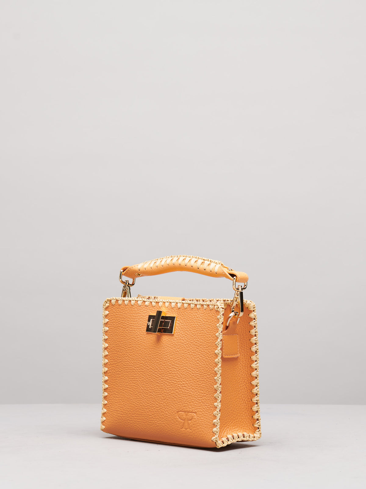 Sylvia Small Handbag in Soft Orange