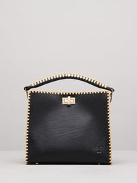 Sylvia Grande Black Handbag