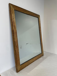 Louis Philippe Gold Reeded Mirror