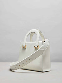 White Irene Handbag