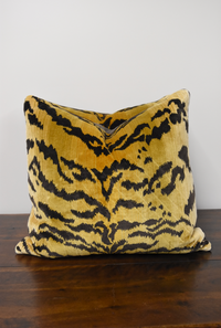 Pair of Scalamandre Tiger Pillows